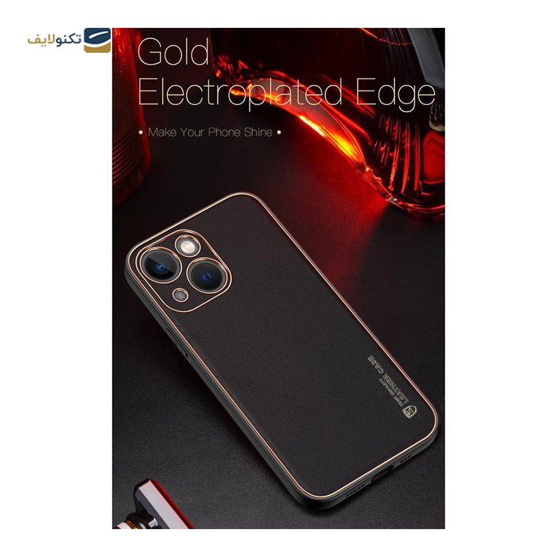 قاب گوشی اپل iPhone 14 Plus اپیکوی مدل Leather Case - Epicoy Leather Case Cover For Apple iphone 14 Plus