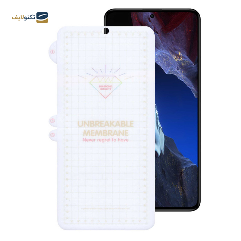 گلس گوشی شیائومی Redmi Note 12 Turbo بوف مدل Hydrogel - Buff Hydrogel Screen Protector for Xiaomi Redmi Note 12 Turbo - Poco F5 Pro - Poco F5