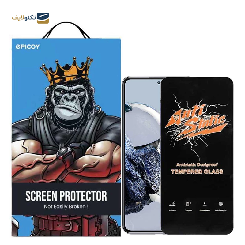 گلس گوشی شیائومی 12T Pro - 11T Pro اپیکوی مدل Antistatic Dustproof - Epicoy Antistatic Dustproof Screen Protector for Xiaomi 12T Pro - 11T Pro - 12T - 11T