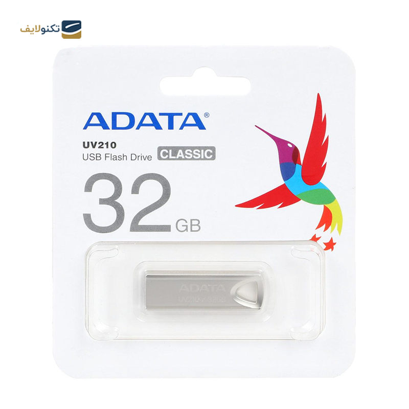 فلش مموری ای دیتا مدل UV210 ظرفیت 32 گیگابایت - ADATA UV210 Flash Memory-32GB