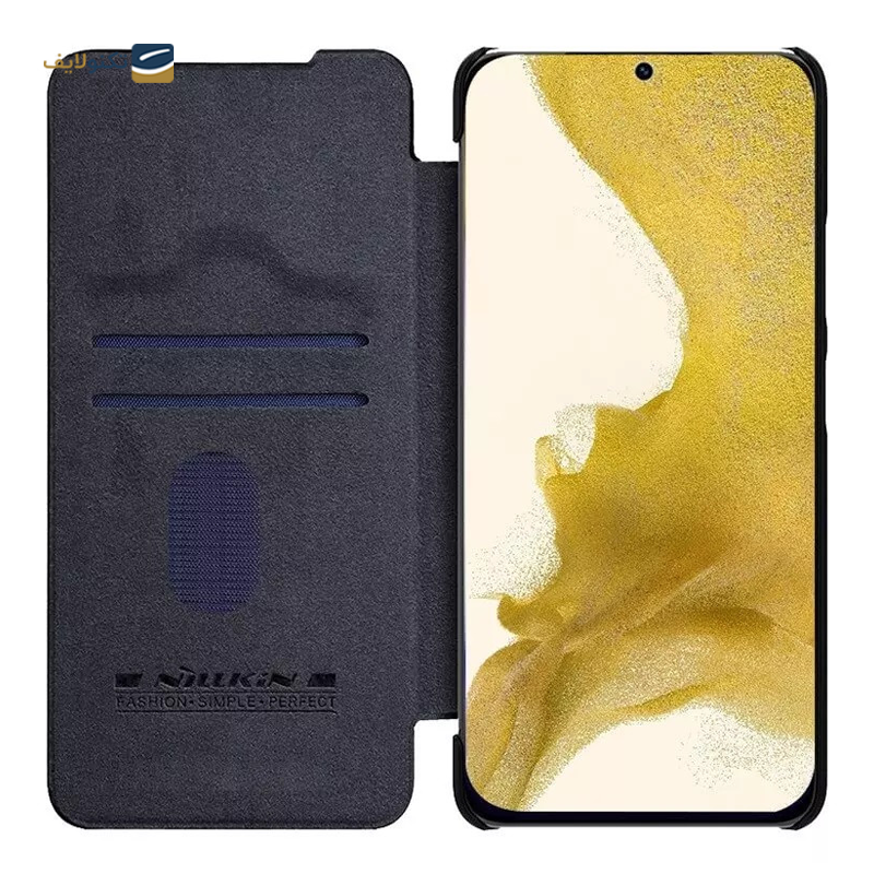 کیف کلاسوری گوشی سامسونگ Galaxy S23 Plus نیلکین مدل Qin Pro Leather Case - Nillkin Qin Pro Leather Case for Galaxy S23 Plus