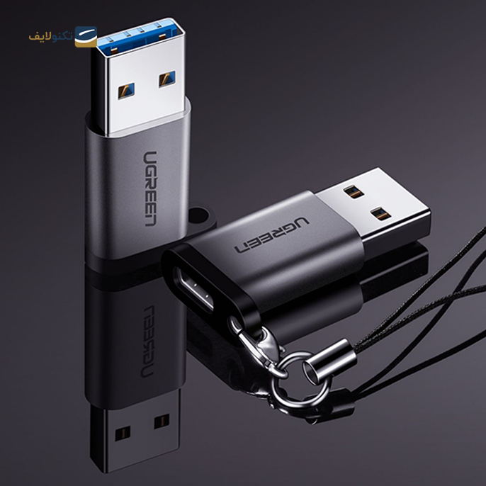 تبدیل USB به USB-C یوگرین US276 مدل 50533  - UGREEN USB-A 3.0 to USB-C Adapter