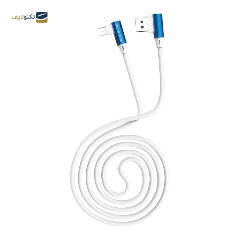 کابل میکرو یو اس بی کینگ استار مدل K90A طول 1.2 متر - Kingstar K90A MicroUSB to USB Cable 1.2m