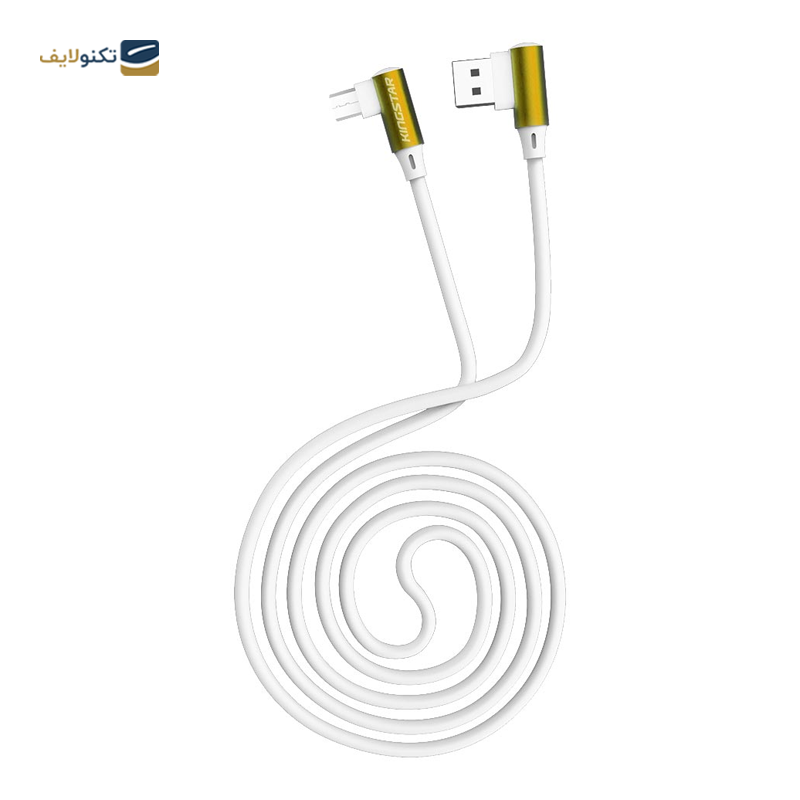 کابل میکرو یو اس بی کینگ استار مدل K90A طول 1.2 متر - Kingstar K90A MicroUSB to USB Cable 1.2m