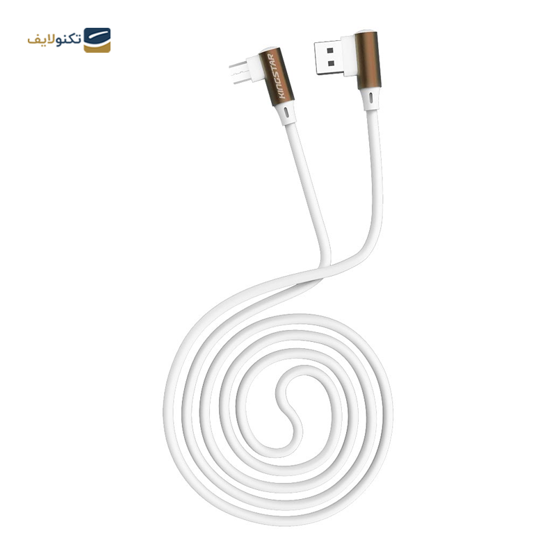 کابل میکرو یو اس بی کینگ استار مدل K90A طول 1.2 متر - Kingstar K90A MicroUSB to USB Cable 1.2m