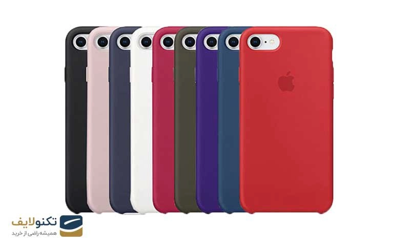 کاور سیلیکونی مناسب برای گوشی موبایل اپل iPhone 8 - Silicone Case Apple iPhone 8