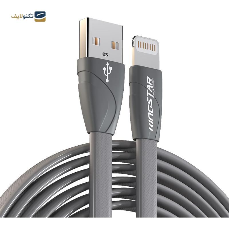 کابل لایتنینگ کینگ استار مدل K112i طول 1.1 متر - Kingstar K112i Lightning to USB Cable 1.1m