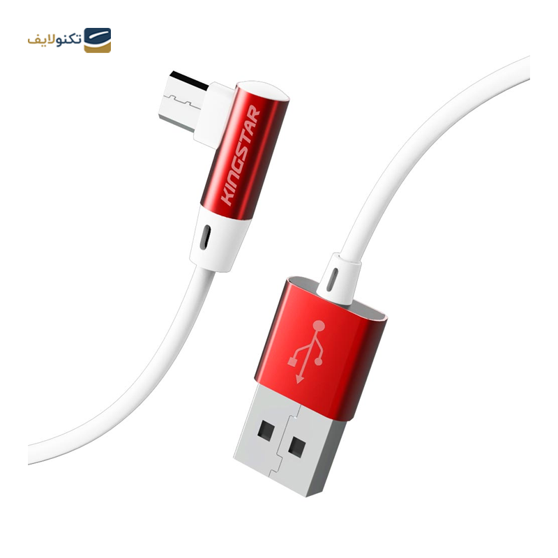 کابل میکرو یو اس بی کینگ استار مدل K80A طول 1.2 متر - Kingstar K80A MicroUSB to USB Cable 1.2m
