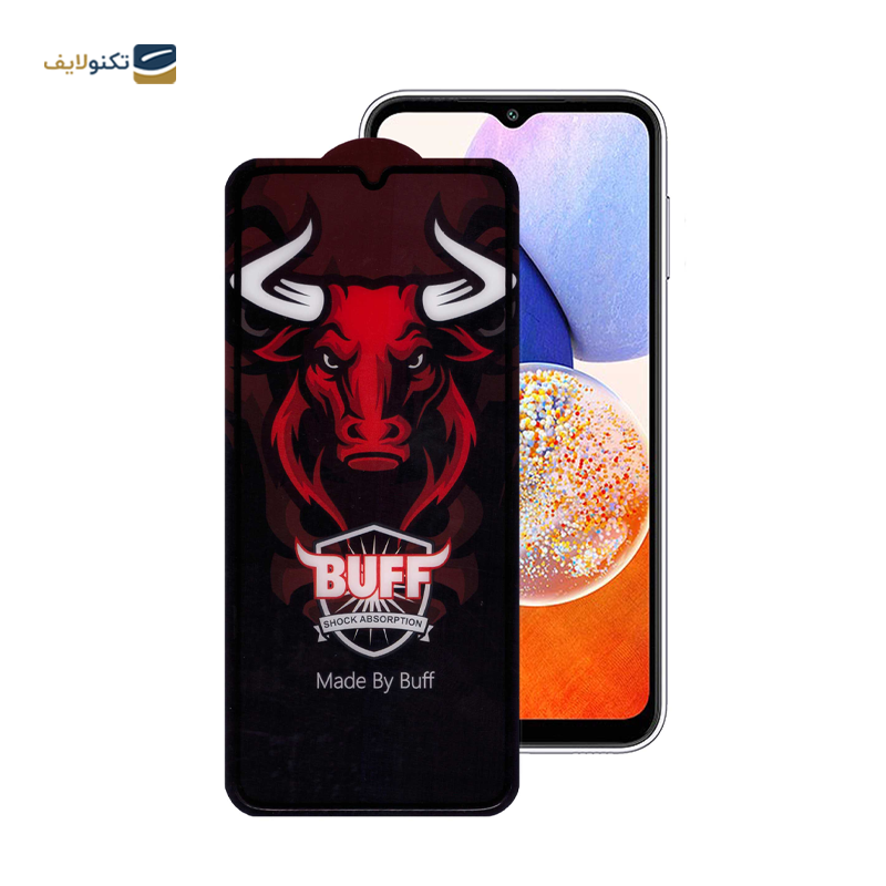 محافظ صفحه نمایش گوشی سامسونگ Galaxy A14 بوف سرامیکی مدل Pro-G - BUFF Pro-G ceramic Screen Protector for Samsung Galaxy A14