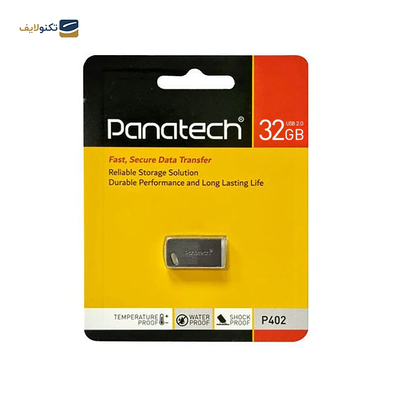 فلش مموری پاناتک مدل P402 ظرفیت 32 گیگابایت - Panatech P402 Flash Memory - 32GB