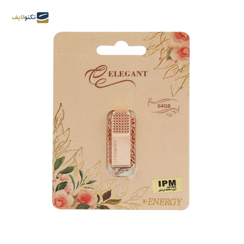 فلش مموری ایکس انرژی مدل Elegant ظرفیت 64 گیگابایت - X-Energy P401 Flash Memory - 64GB