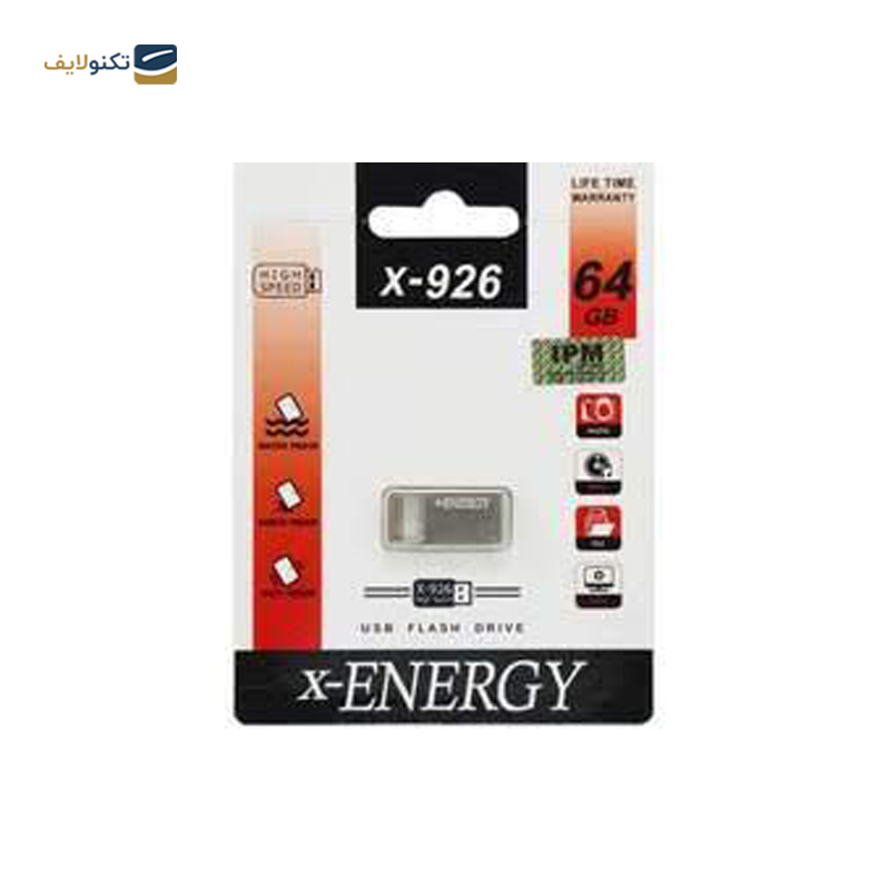 فلش مموری ایکس انرژی مدل X-926 ظرفیت 64 گیگابایت - X-Energy X-926 Flash Memory - 64GB