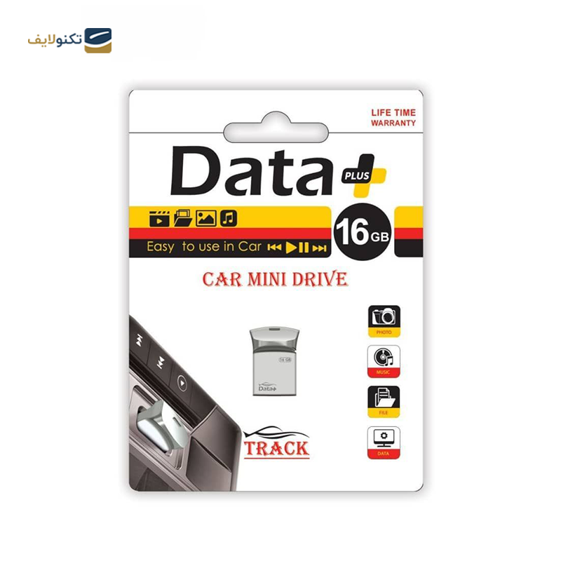 فلش مموری دیتا پلاس مدل Track ظرفیت 16 گیگابایت - Data Plus Track Flash Memory - 16GB