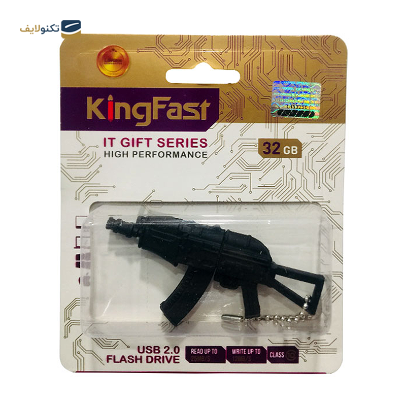 فلش مموری کینگ فست مدل WA-11 ظرفیت 32 گیگابایت - KingFast WA-11 Flash Memory - 32GB