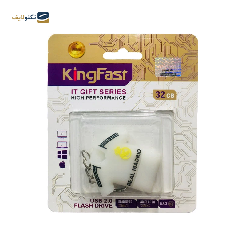 فلش مموری کینگ فست مدل SP-13 ظرفیت 32 گیگابایت - KingFast SP-13 Flash Memory - 32GB