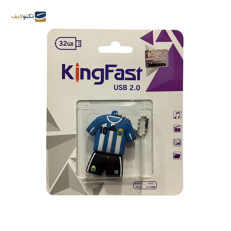 فلش مموری کینگ فست مدل SP-12 ظرفیت 32 گیگابایت - KingFast SP-12 Flash Memory - 32GB