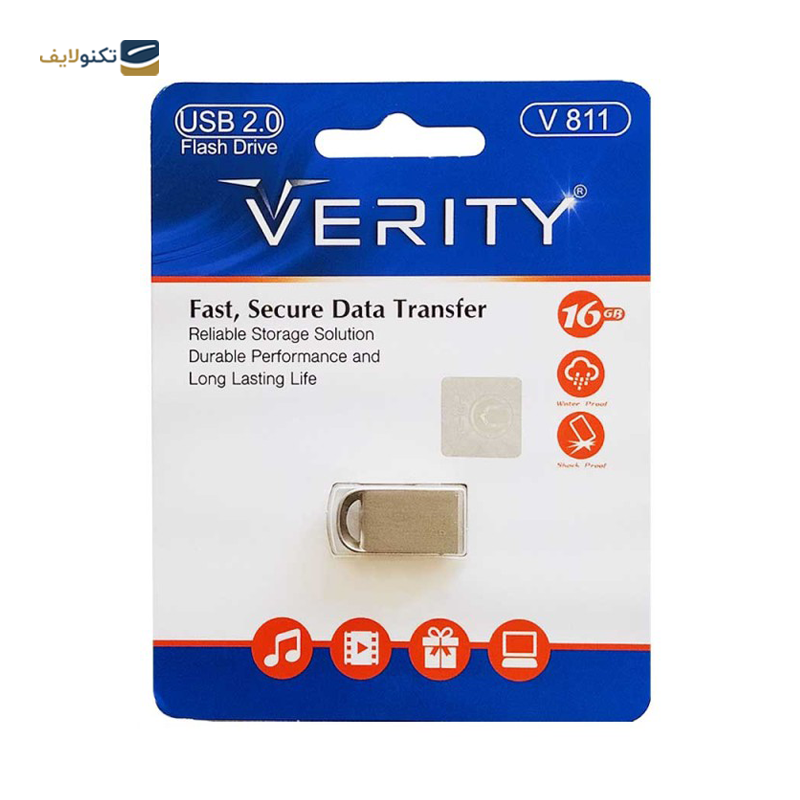 فلش مموری وریتی مدل V811 ظرفیت 16 گیگابایت - Verity V811 Flash Memory - 16GB