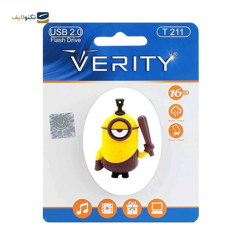 فلش مموری وریتی مدل T211 ظرفیت 16 گیگابایت - Verity T211 Flash Memory -16GB