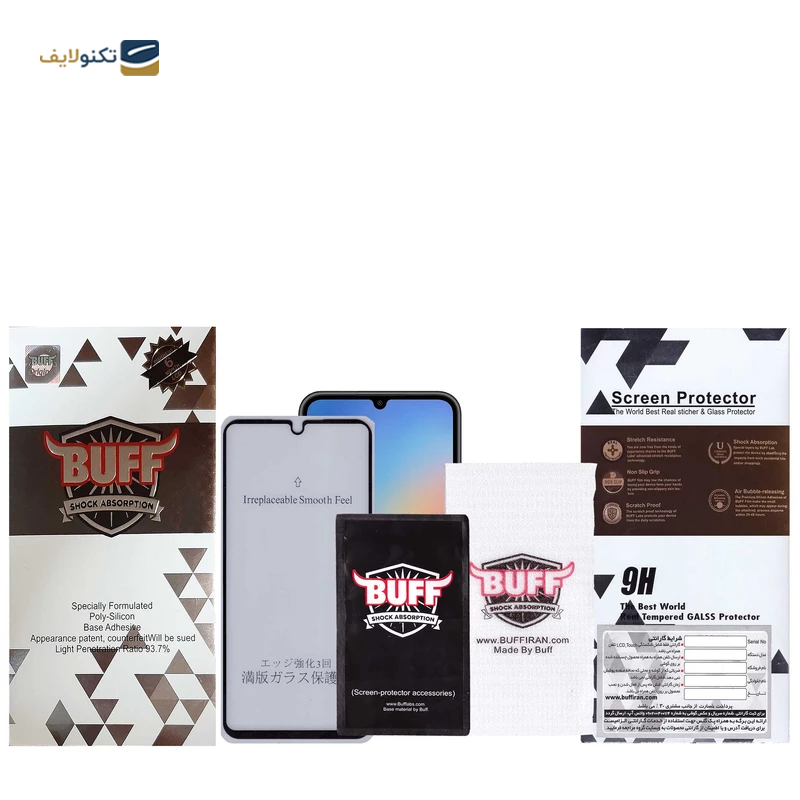 گلس گوشی سامسونگ Galaxy A34 بوف مات مدل 5D-Matte-G  - BUFF 5D-Matte-G Screen Protector for Samsung Galaxy A34