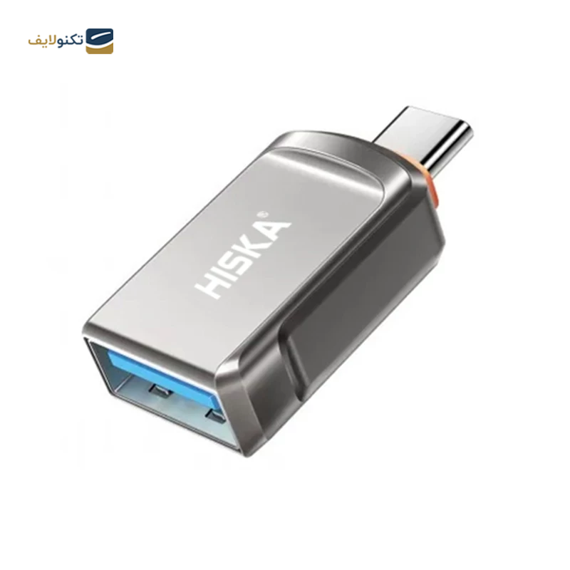 تبدیل OTG تایپ سی هیسکا مدل H5 - Hiska H5 Otg USB-C Adapter