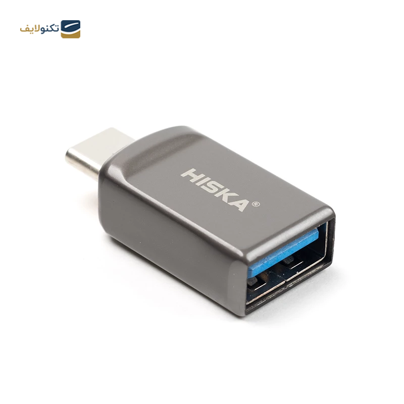 تبدیل OTG تایپ سی هیسکا مدل H5 - Hiska H5 Otg USB-C Adapter