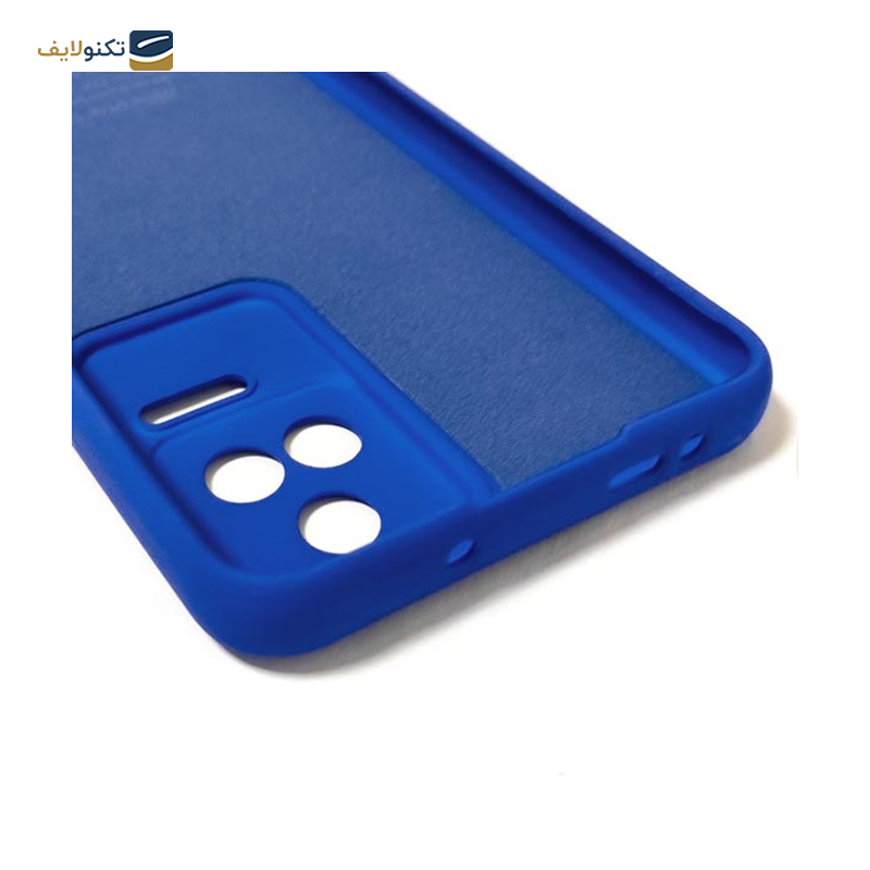 کاور گوشی پوکو F4 5G مدل محافظ لنزدار سیلیکونی - Silicone lens protector Cover For Poco F4 5G