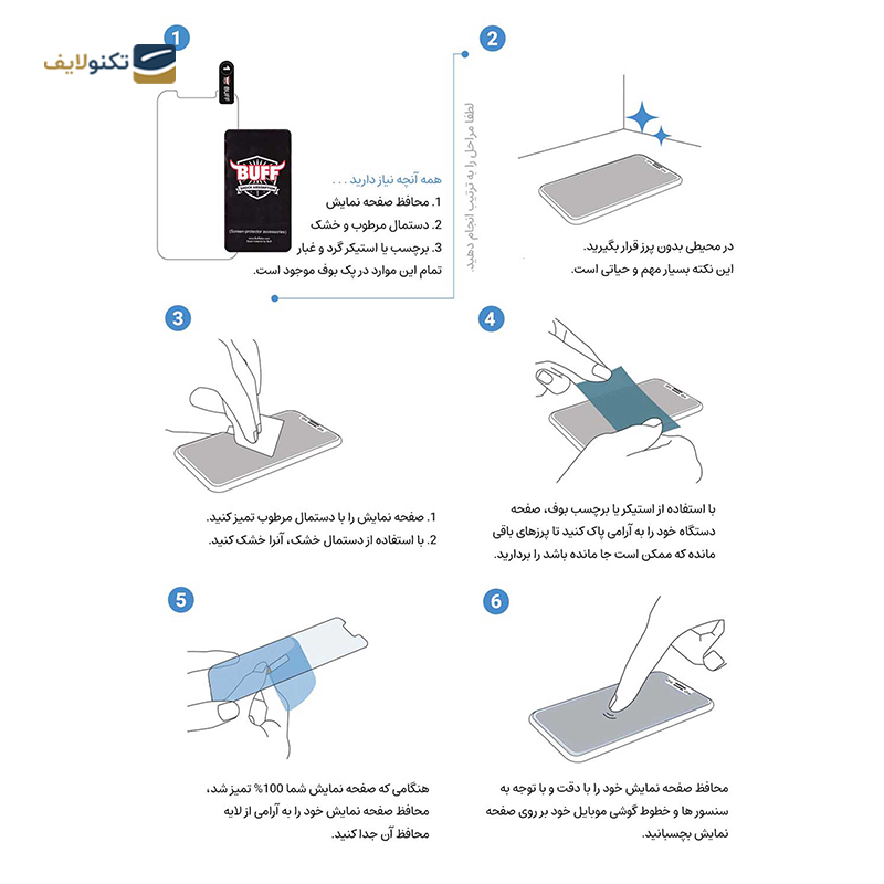 محافظ صفحه نمایش گوشی سامسونگ Galaxy A34 بوف سرامیکی مدل Ceramic Pro-G - Buff Samsung Galaxy A34 5G Ceramic Pro-G Ceramic Screen Protector
