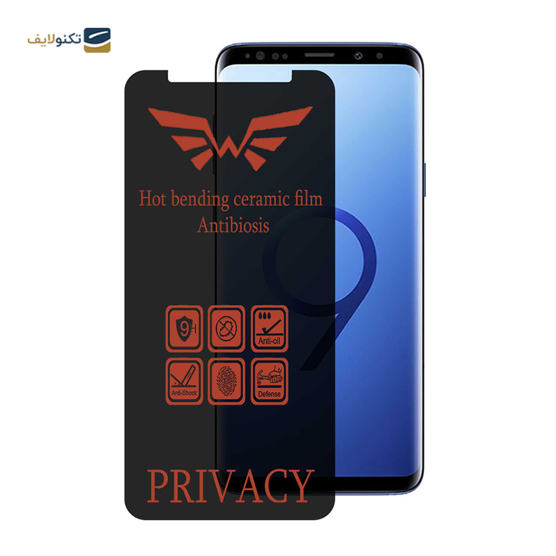 گلس گوشی سامسونگ Galaxy S8 Plus - S9 Plus اپیکوی مدل Nano-Privacy پرایوسی  - Epicoy Nano-Privacy Screen Protector For Samsung Galaxy S8 Plus - S9 Plus