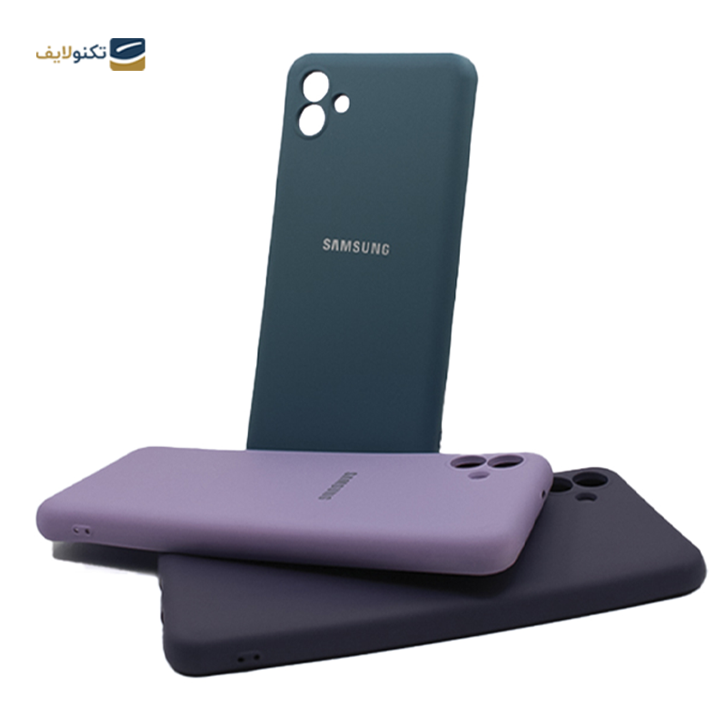 کاور گوشی سامسونگ Galaxy A04 مدل محافظ لنزدار سیلیکونی - Silicone lens protector Cover For Samsung Galaxy A04 - F04