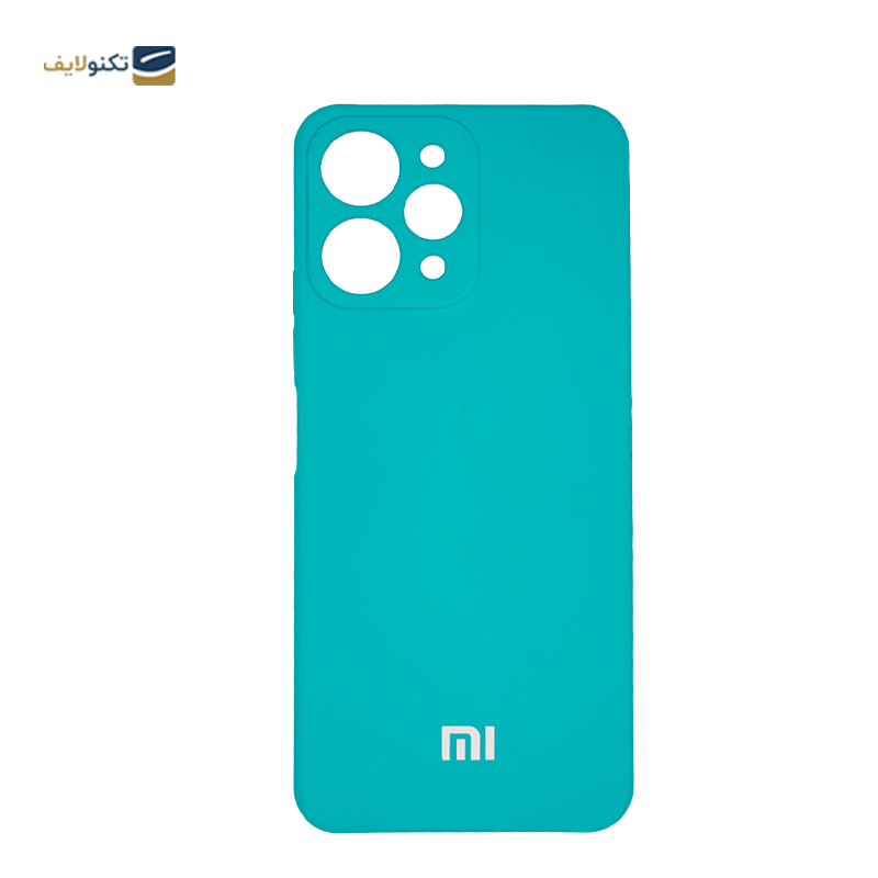 کاور گوشی شیائومی Redmi 12 مدل محافظ لنزدار سیلیکونی - Silicone lens protector Cover For Xiaomi Redmi 12