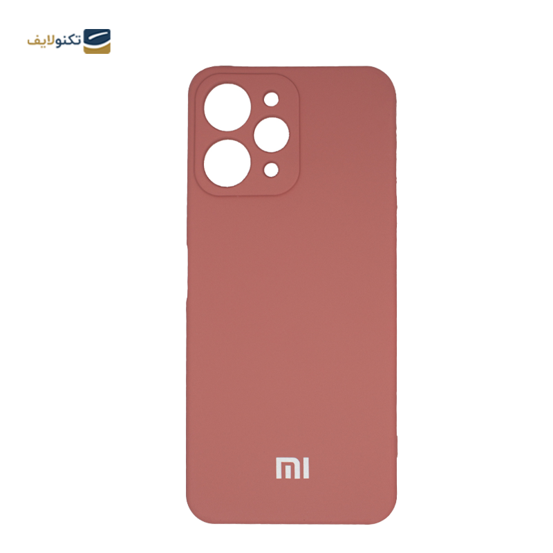 کاور گوشی شیائومی Redmi 12 مدل محافظ لنزدار سیلیکونی - Silicone lens protector Cover For Xiaomi Redmi 12