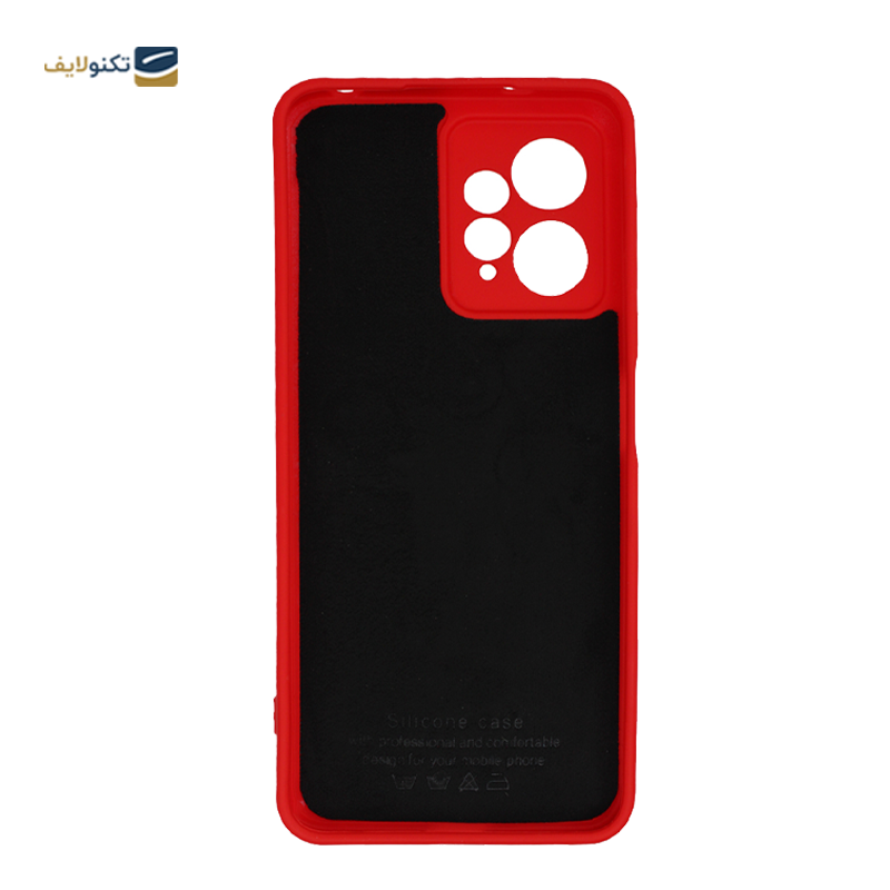 کاور گوشی شیائومی Redmi Note 12 4G مدل محافظ لنزدار سیلیکونی - Silicone lens protector Cover For Xiaomi Redmi Note 12 4G