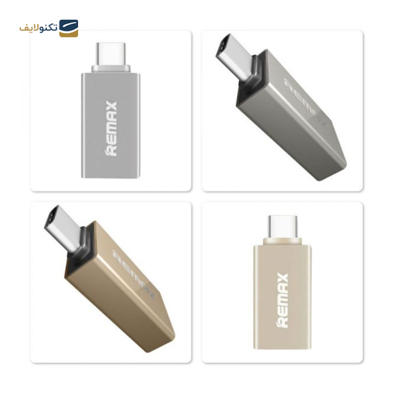 تبدیل Otg تایپ سی ریمکس مدل RA-OTG - Remax OTG USB To USB Type-C Adapter