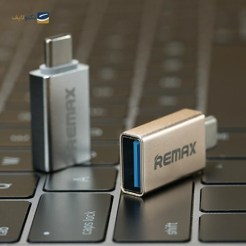 تبدیل Otg تایپ سی ریمکس مدل RA-OTG - Remax OTG USB To USB Type-C Adapter