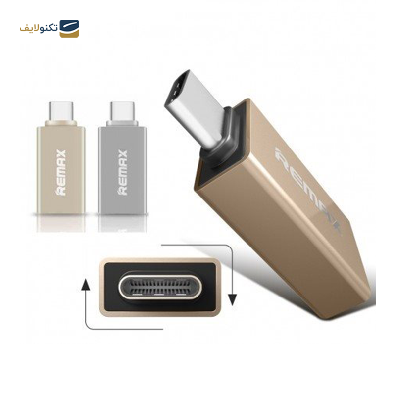 تبدیل Otg تایپ سی ریمکس مدل RA-OTG - Remax OTG USB To USB Type-C Adapter