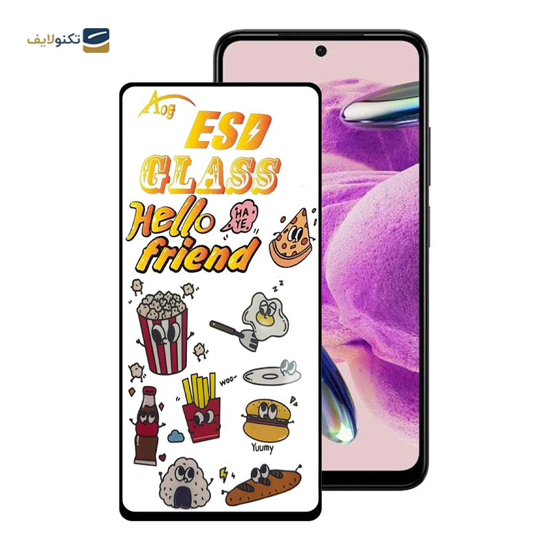 گلس گوشی شیائومی Redmi Note 12s - 11S 4G اپیکوی مدل ESD 2023 - Epicoy ESD 2023 Screen Protector for Xiaomi Redmi Note 12S - 11S 4G - Poco M4 Pro 4G