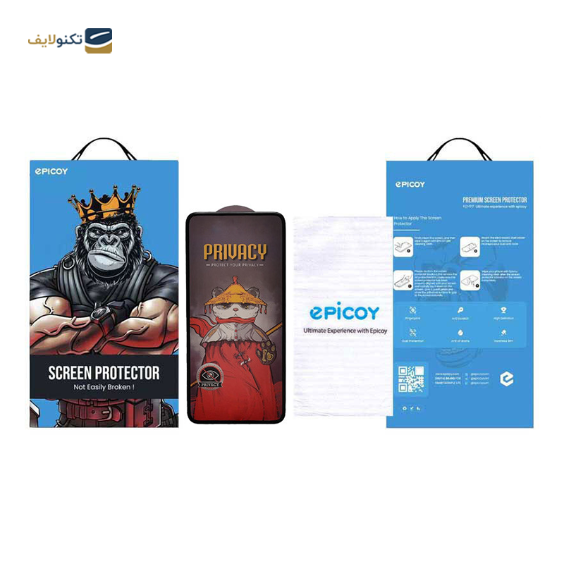 گلس حریم شخصی گوشی شیائومی Redmi K30 Ultra اپیکوی مدل Airbag - Epicoy Airbag Screen Protector for Xiaomi Redmi K30 Ultra - K30 Pro - K30