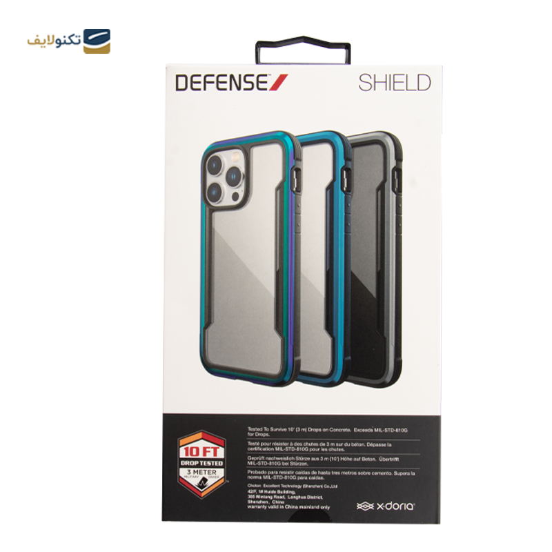 کاور گوشی اپل iPhone 13 Pro Max ایکس-دوریا مدل Deffens Shield - X-doria Deffens Shield Cover For Apple iPhone iPhone 13 Pro Max