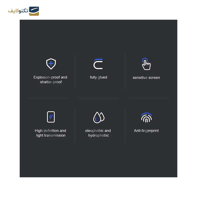 گلس گوشی شیائومی 13 لایت نیلکین مدل Impact Resistant بسته دو عددی - Nillkin Impact Resistant 2x Xiaomi 13 Lite Screen Protector