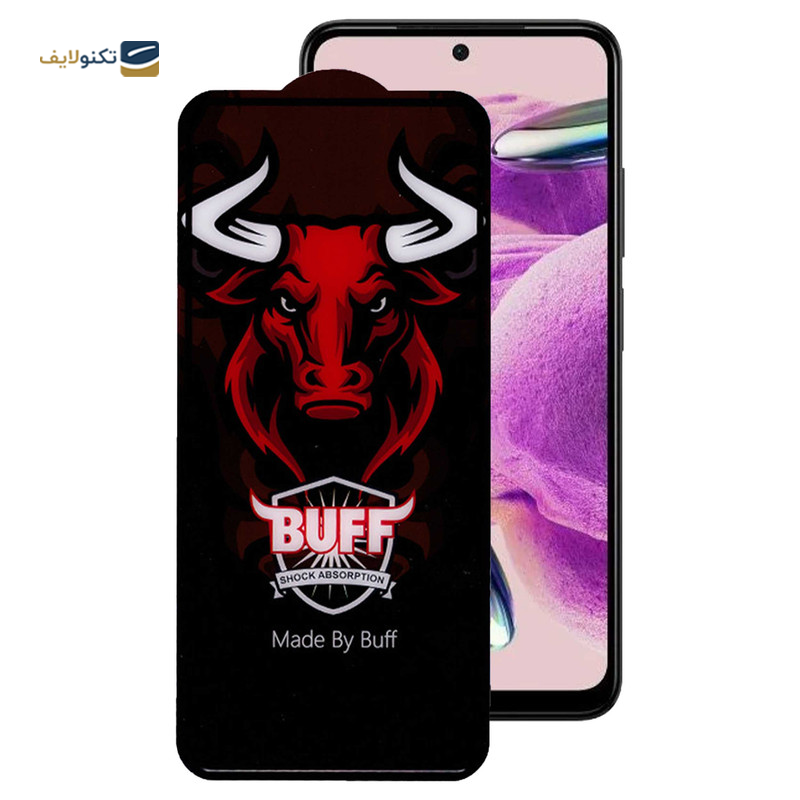 محافظ صفحه نمایش سرامیکی گوشی شیائومی Redmi Note 12S بوف مدل Ceramic Pro-G - BUFF Ceramic Pro-G Ceramic Screen Protector For Xiaomi Redmi Note 12S - Poco M5s