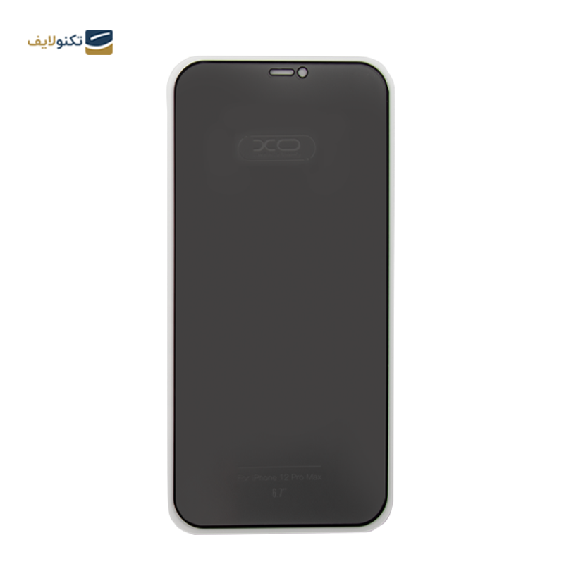 گلس گوشی اپل iPhone 12 Pro Max ایکس او مدل Anti Peep پرایوسی - XO Anti Peep Screen Protector for Apple iPhone 12 Pro Max