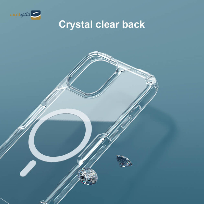 کاور گوشی اپل iPhone 13 Pro نیلکین مدل Nature TPU Pro Magnetic - Nillkin Nature TPU Pro Magnetic Cover For iPhone 13 Pro