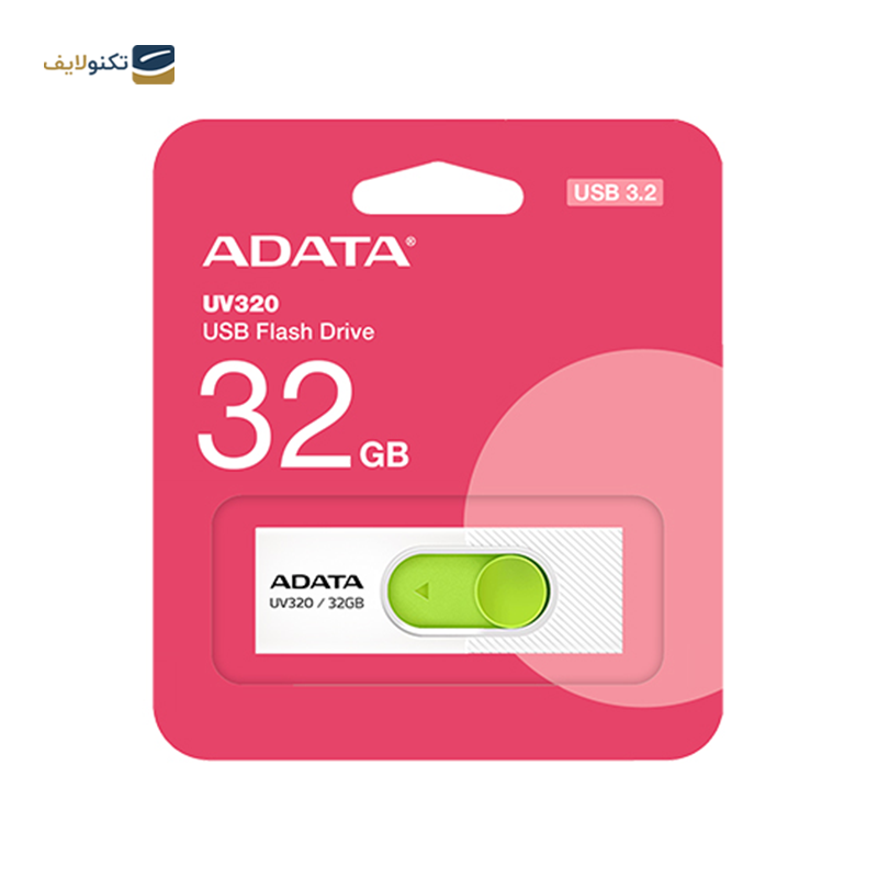 فلش مموری ای دیتا مدل UV320 ظرفیت 32 گیگابایت - ADATA UV320 Flash Memory-32GB