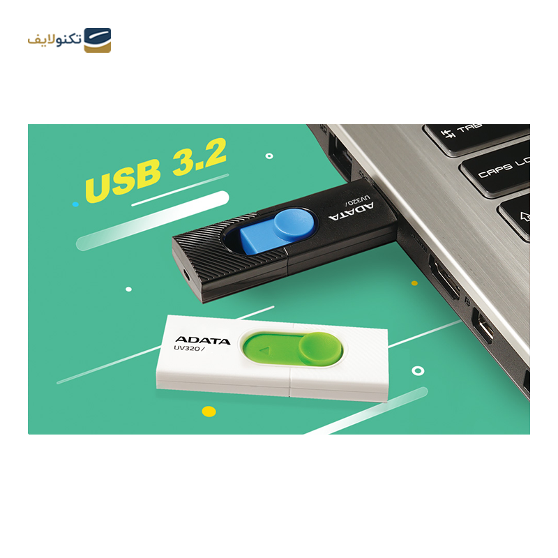 فلش مموری ای دیتا مدل UV320 ظرفیت 32 گیگابایت - ADATA UV320 Flash Memory-32GB