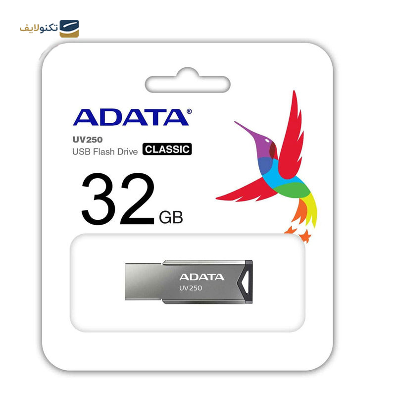 فلش مموری ای دیتا مدل UV250 ظرفیت 32 گیگابایت - ADATA UV250 Flash Memory-32GB