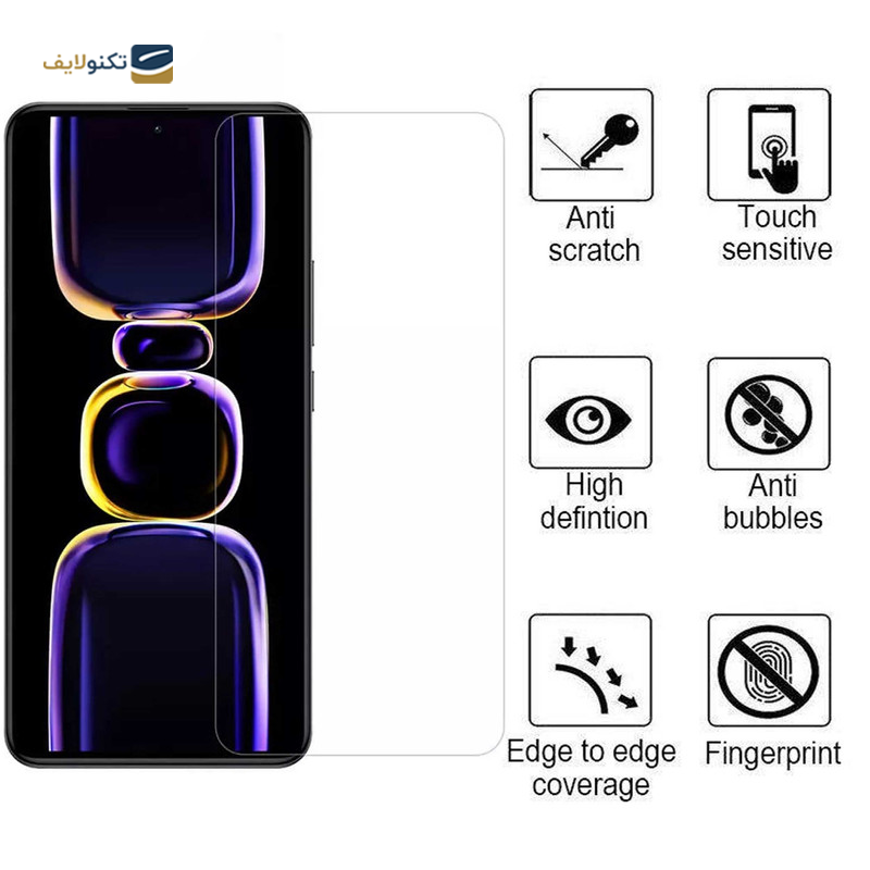 گلس گوشی شیائومی Redmi K60 Pro اپیکوی مدل Clear Pro - Epicoy Clear Pro Screen Protector for Xiaomi Redmi K60 Pro - K60E - K60