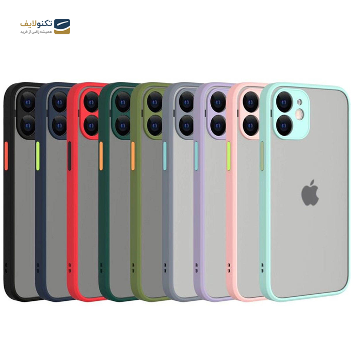  کاور پشت مات مناسب برای گوشی موبایل اپل iPhone 12 -  کاور پشت مات مناسب برای گوشی موبایل اپل iPhone 12