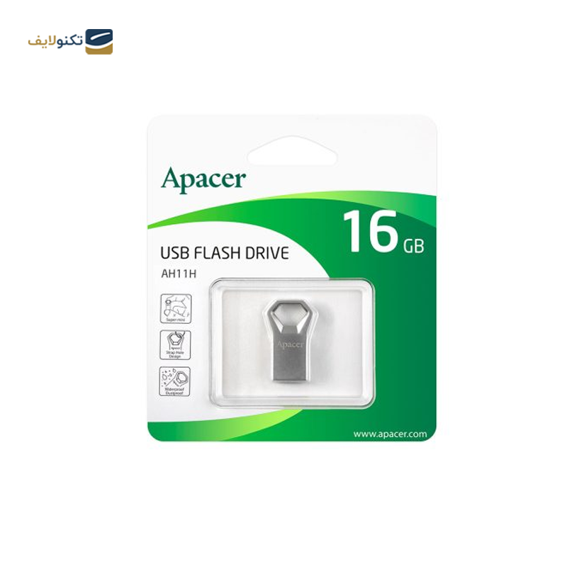 فلش مموری اپیسر مدل AH11H ظرفیت 16 گیگابایت - Apacer AH11H Flash Memory - 16GB