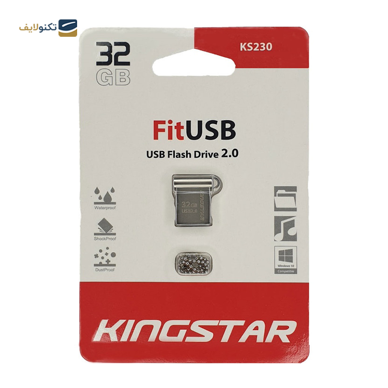 فلش مموری کینگ استار مدل KS230 Fit ظرفیت 32 گیگابایت - King Star KS230 Fit Flash Memory - 32GB