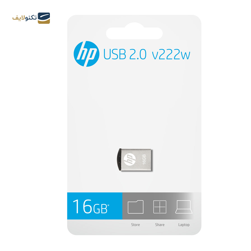 فلش مموری اچ پی مدل v222w ظرفیت 16 گیگابایت  - HP v222w Flash Memory - 16GB